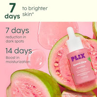 The Plant Fix Plix 10% Vitamin C Face Serum (20ml) for Skin Brightening & Even toned complexion with Guava Extract, Hyaluronic acid & Pentavitin, for Women & Men | All Skin Types