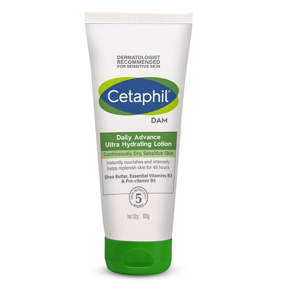 Cetaphil Daily Advance Ultra Hydrating Lotion, 100g and Cetaphil Oily Skin Cleanser, 125ml