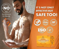 Urbangabru Hair Comb Aqua Wax - The Devil Edition - 260 ML & Kojic Acid Soap Pack of 3 - Men's Grooming Combo Kit