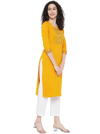 G4Girl Stretchable Cotton Lycra Kurti for Women's