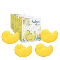 Softsens Kids Lucky Duck Grade 1 Soap| Infused Shea Butter & Milk Cream |Dermatologist Tested| Shape Soap (Pack of 4,75g each)