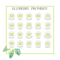 EcoBerry Centella Asiatica (CICA) Soothing Gel Cream | Acne Prone, Sensitive Skin, Moisturizer, Organic, Non Comedogenic, Paraben Free, Chemical Free, Cruelty Free, Mineral Oil Free, Preservative Free, Vegan