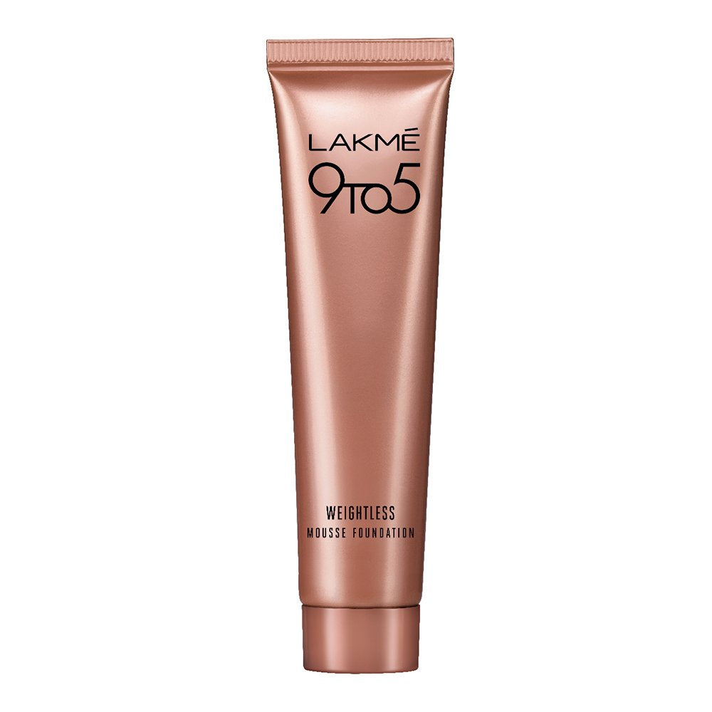 Lakmé Light Coverage Matte Complexion Care Face Cream For All, Beige, 9g & 9 To 5 Weightless Mousse Foundation, Beige Vanilla, 6g
