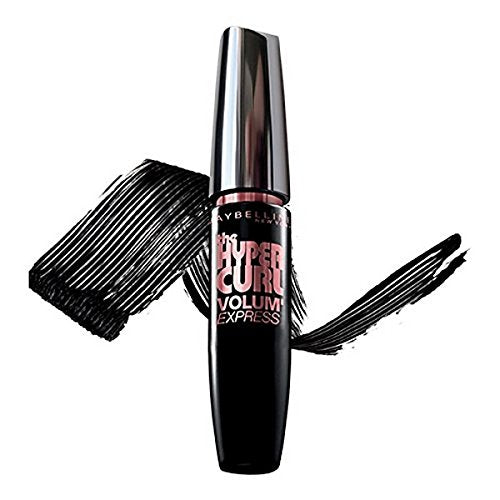 Maybelline New York Colossal Matte Pencil Kajal, Black, 0.35g And New York Hypercurl Mascara Washable, Black, 9.2ml