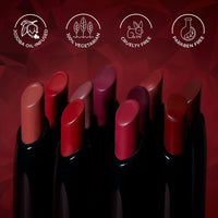 SUGAR Cosmetics Matte Attack Lipstick for Women | Transferproof & Smudgeproof | Lasts upto 12hrs | Enriched With Jojoba Oil | 2gm - Plums N Roses