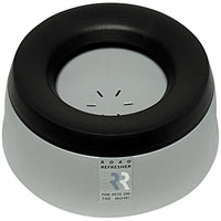 Prestige Pets Road Refresher, The No-Spill Slobber Stopper Water Bowl for Dogs, Slow Feeder Water Dispenser Bowl for Home and Travel, No Splashes, Ideal for All Breeds, Small, Pewter Grey Water Bowl Dispenser