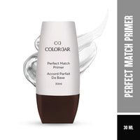 Colorbar New Perfect Match Primer, 30ml & Colorbar Cosmetics Flawless Finish Primer, Transparent, 30 ml