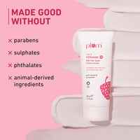 Plum Oat & 1% Ceramide Barrier Love Face Cream | Repairs, Strengthens & Maintains Skin Barrier | Moisturizer with Vitamin E & Allantoin | For Normal, Dry Skin | Women & Men | 50 g