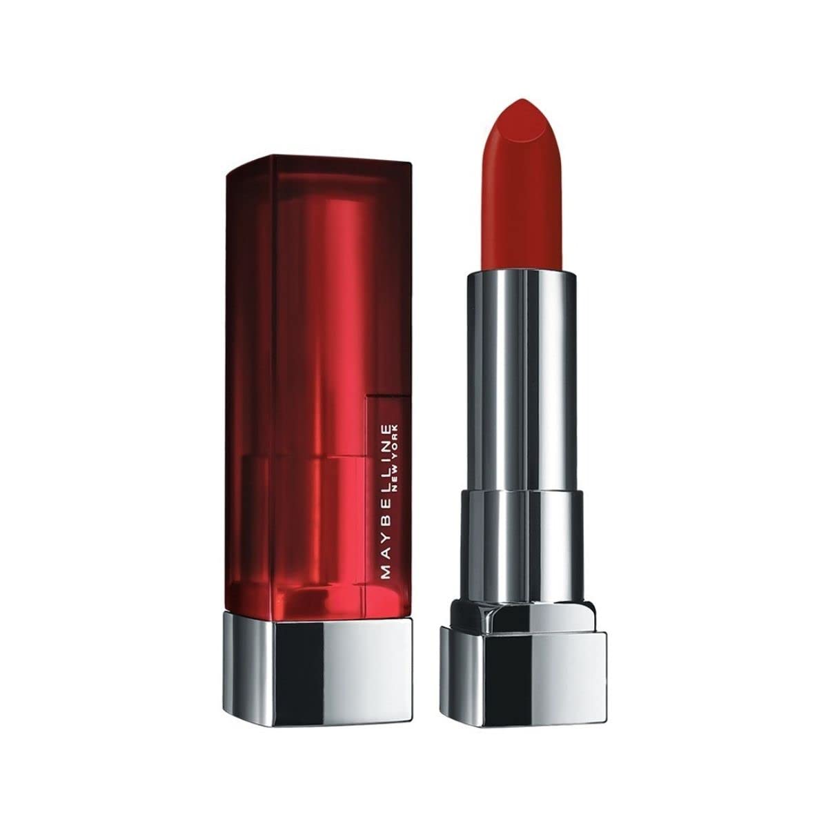 Maybelline New York Matte Lipstick, Intense Colour, 677 Noho Amber, 3.9gm & Maybelline New York Colossal Kajal, Intense Colour, Waterproof, Long lasting 24Hrs Stay, Black, 0.35g