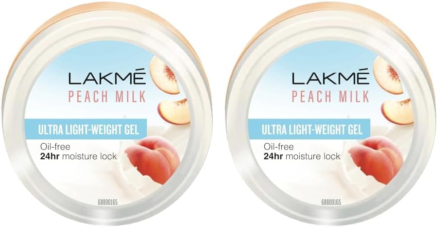 LAKMÉ Peach Milk Ultra Light Gel 50 G (Pack of 2)