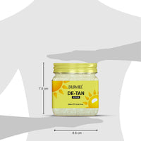 DR.RASHEL De-Tan Scrub For Face & Body (380 Ml) | Revitalizing Tan Removal || Cleanser,Dead Skin|| Blackhead Remover For Deep Exfoliation Scrub