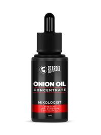 Beardo Onion Oil Concentrate, 25 ml | Onion Hair Oil for Hair Growth | Red Onion Hair Oil & Sunflower Oil | Natural | Non-sticky | Controls Hairfall & strengthen roots