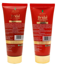 Jovees Herbal Bridal Face Wash 120ml | Ultra Radiance | Hydrating and Bridal Crème 60g | For Natural Glow and Brightness (2 Item in the set)