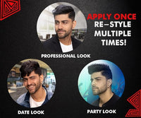 Urbangabru Hair Comb Aqua Wax - The Devil Edition - 260 ML & Rebel Hair Wax 85 GM - Men's Grooming Combo Kit