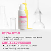 Hyphen Advanced De-Pigmentation Serum For Hyperpigmentation, Melasma, Dark Spots & Scars With 2% Kojic Acid | Visibly Brightens & Even Tones Skin | Serum For Women & Men - 30ml