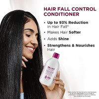 BBLUNT Hair Fall Control Shampoo & Conditioner Combo with Pea Protein & Caffeine for Stronger Hair - (300 ml + 250ml)