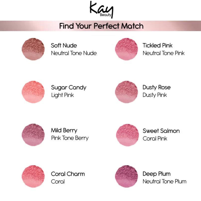Matte Blush - Tickled Pink (8.5gm)