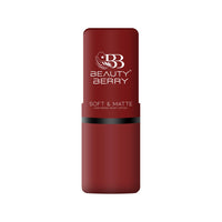 Beauty Berry Soft & Matte Moisturizing Velvet Lipstick For Women - Long-Lasting, Hydrating, High-Pigment Color. (Shade 01)
