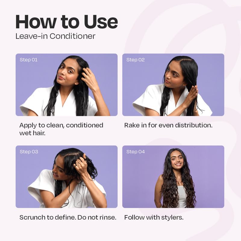 MANETAIN Leave-in Conditioner for Curly Hair 200ml | Lightweight, Moisturizing & Curl-Enhancing | Frizz Control with Slippery Elm, Seaweed & Marshmallow Root Extracts | Hydrated, Defined, & Shiny Curls |