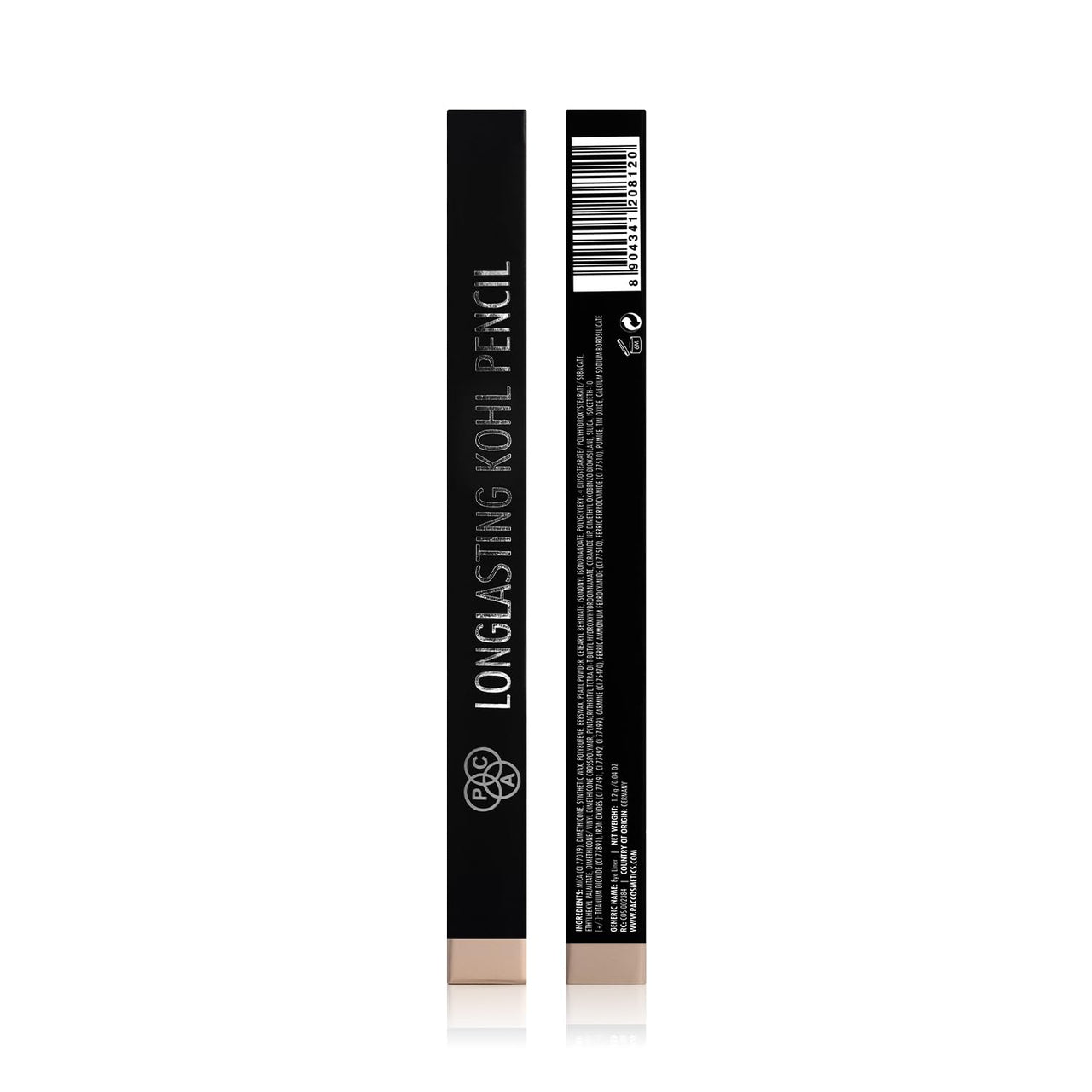 PAC Longlasting Kohl Pencil (Skin) | Intensely Pigmented Nude Kajal | Waterproof, Smudge-Proof & One Swipe Application | Only Kajal Pencil Trusted by Makeup Artists | 10G