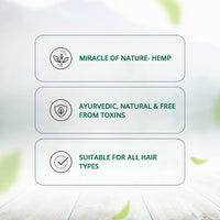 Hampa Hemp Hair Growth Serum for Men and Women, Visible Reduction in Hairfall, Hair Breakage and New Hair Growth in 30 Days, All Natural No Synthetic Active, Natural DHT Blocker and Biotin, Rosemary and Other Ayurvedic Herbs, All Hair Type, 30 Day Pack (1