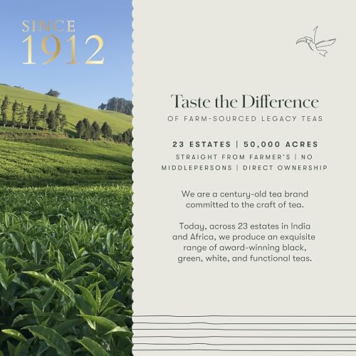 LUXMI Estates Sleep Tea With Valerian Root 50 gram Tin Pack, With Chamomile, Lavender & Valerian Root | Caffeine Free Tea Bags For Insomnia Anxiety & Stress Relief, Relaxation, Restful and Peaceful Sleep With Wellness Herbal Tea, 25 Cups