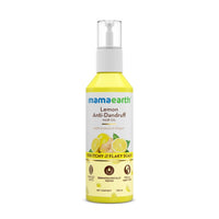 Mamaearth Lemon Anti-Dandruff Hair Oil for Flaky Scalp 100ml|Scalp Irritation Relief|Nourishes Scalp & Hair|Contains Lemon, Ginger, Apiscalp (Clinically Proven), Svetakutaja Oil, Neem, Salicylic Acid