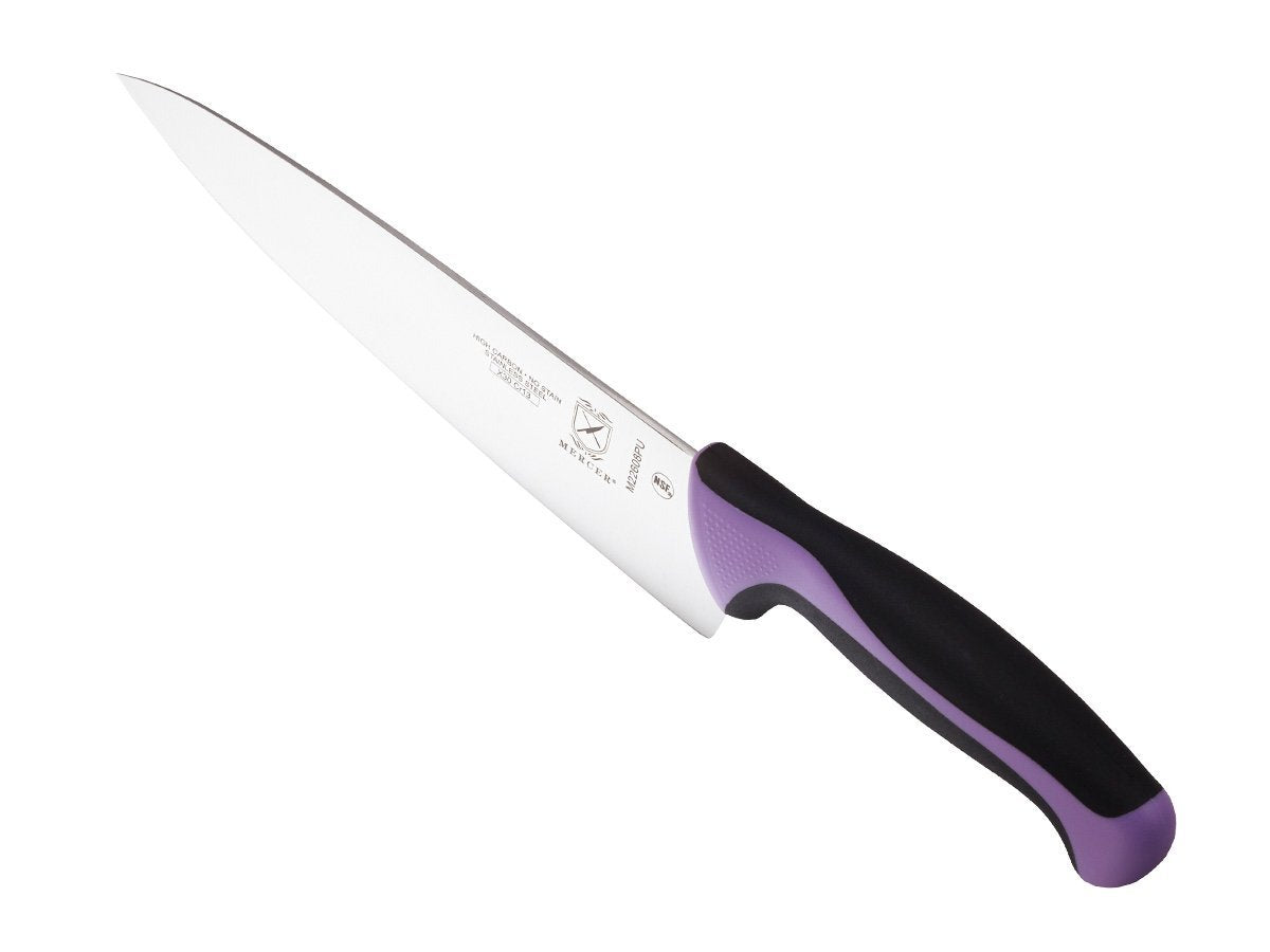 Mercer Culinary Purple Millennia Colors Handle, 8" Chef's  Knife