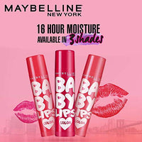 Maybelline New York Lip Balm, With SPF, Moisturises and Protects from the Sun, Pink Lolita & Baby Lips Cherry Kiss, Baby Lips, Berry Crush & Baby Lips Pink Lolita, 8 pack, 8g