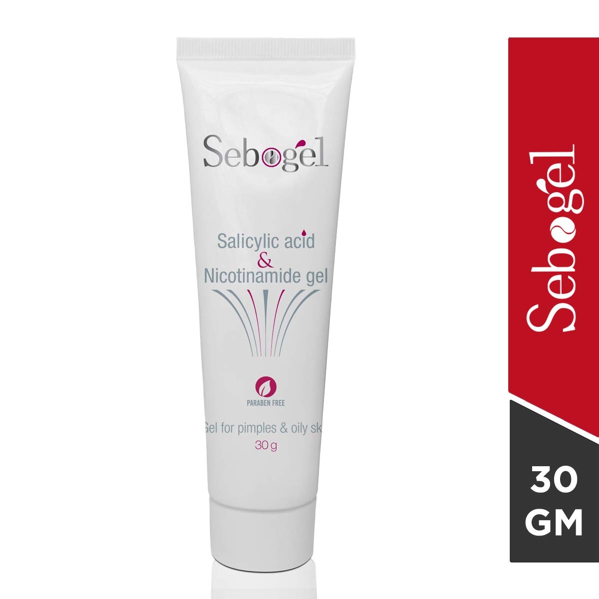 Sebogel Salicylic Acid & Nicotinamide Gel for Pimples and Oily Skin, 30gm