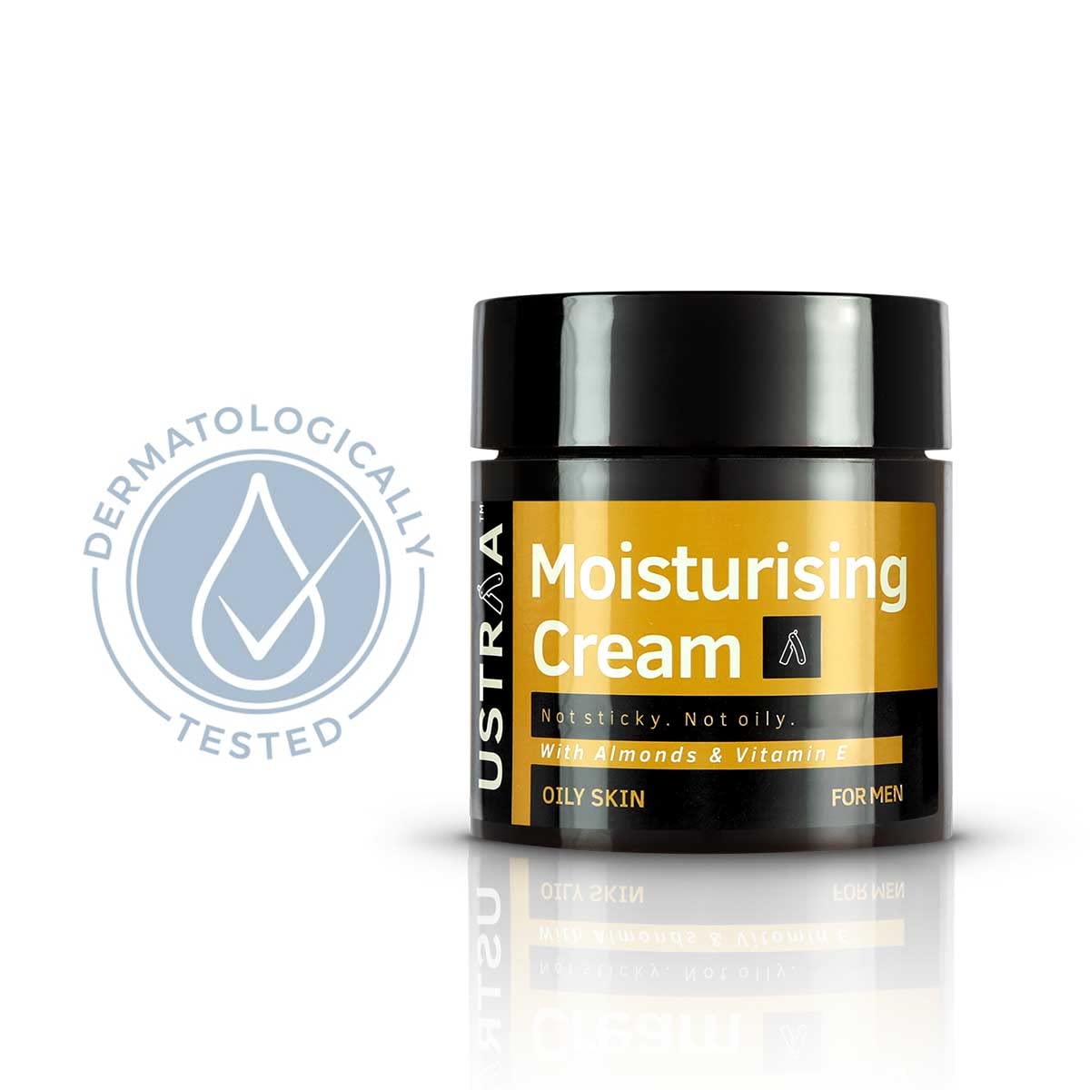 Ustraa Face Wash Acne Control - With Neem & Charcoal - 200g - Oil control, Prevents Acne | & Moisturising Cream - Oily Skin - 100g | Long-lasting moisturization & Hydration | Quick Absorption