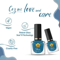 Olivia Nail Paint for Glossy Finish - 5ml (13 Ocean Eyes)
