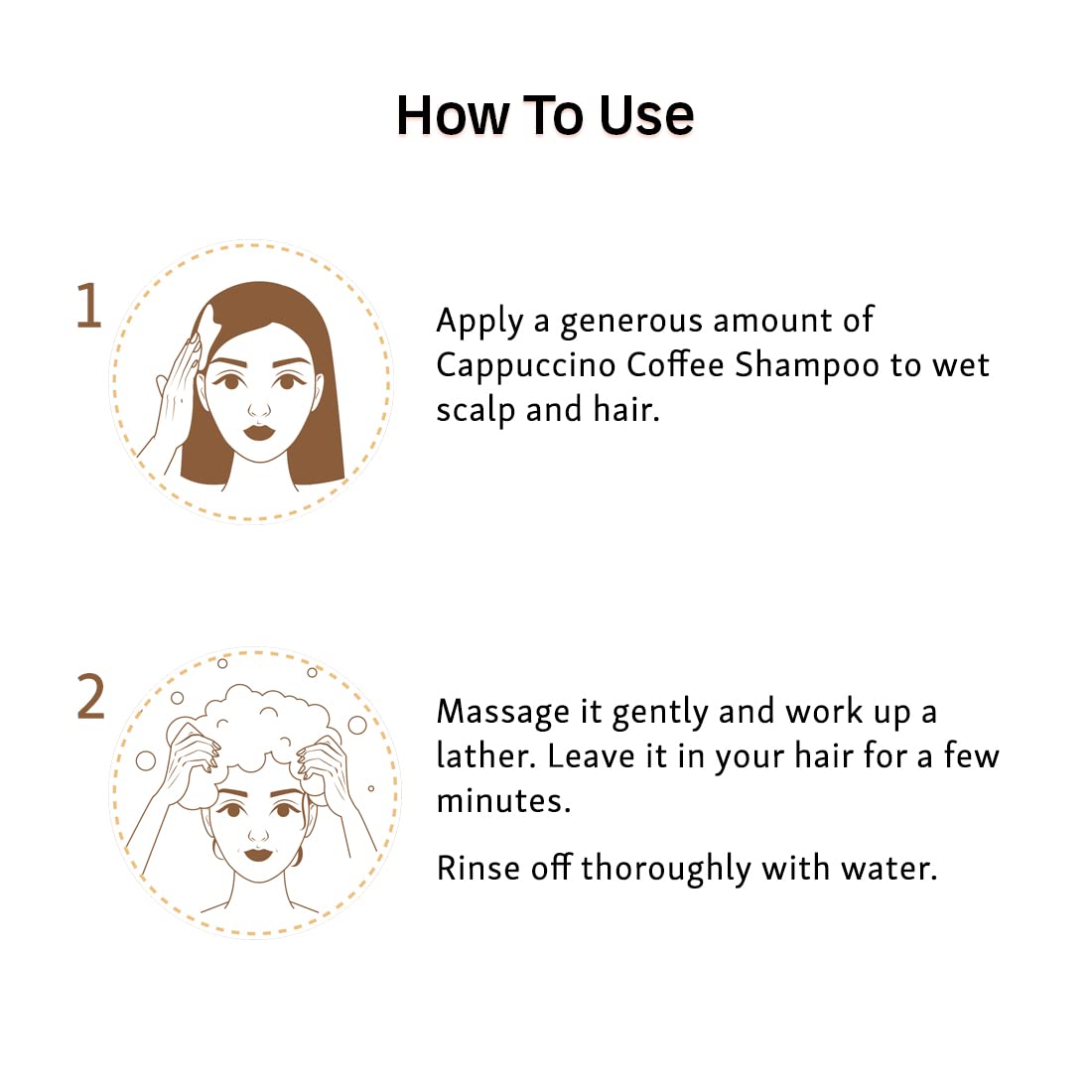 mCaffeine Anti Dandruff Shampoo for Women & Men | Shampoo for Dry Scalp & Dandruff | Goodness of Coffee, Natural AHA & Cinnamon | SLS & Paraben Free - 250ml