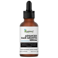 KAZIMA Advanced Hair Growth Serum | 3% Redensyl, 4% Anagain, 2% Procapil, 2% Lindera Strychnifolia, Rosemary & Black Rice Extract | Hair Growth & Hair Fall Control Serum | Boosts Hair Density | 30 ml