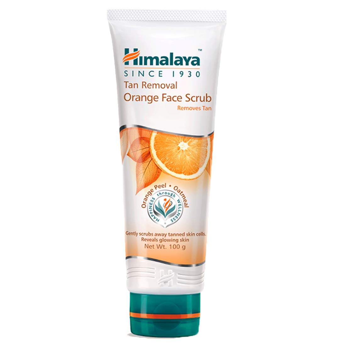 Himalaya Herbals Purifying Neem Scrub, 100gm and Himalaya Tan Removal Orange Face Scrub, 100g