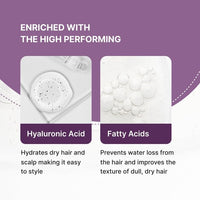 Bare Anatomy Anti Frizz Shampoo + Hair Mask + Ultra Smoothing Hair Serum Kit | Frizz Control upto 24 hrs | Hyaluronic Acid & Fatty Acids | Paraben & Sulphate Free | Women & Men | 250ml + 250g + 50ml