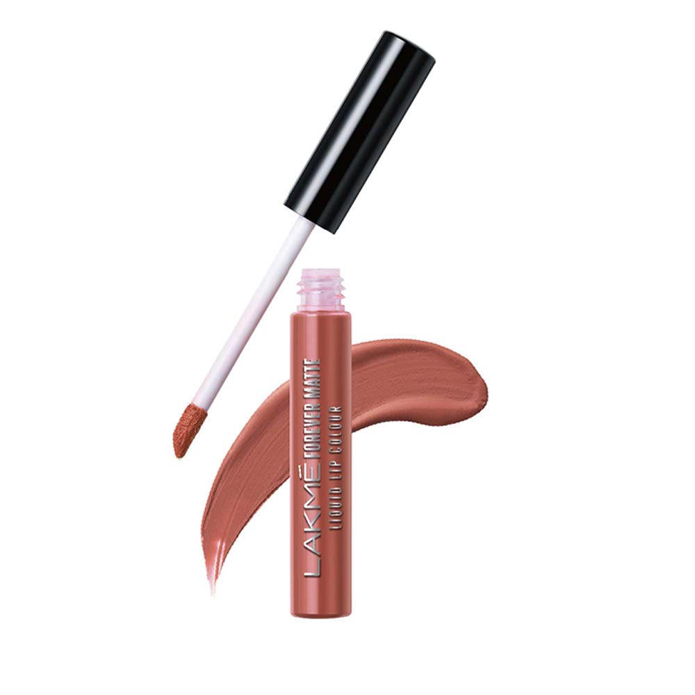 Lakmé Forever Matte Liquid Lip Color - 34 Brown Sheer & Lakmé Forever Matte Liquid Lip Colour Combo
