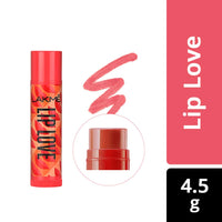 Lakmé Lip Love Chapstick Lip Balm, Caramel, 4.5g & Lip Love Chapstick Lip Balm, Apricot, 4.5g