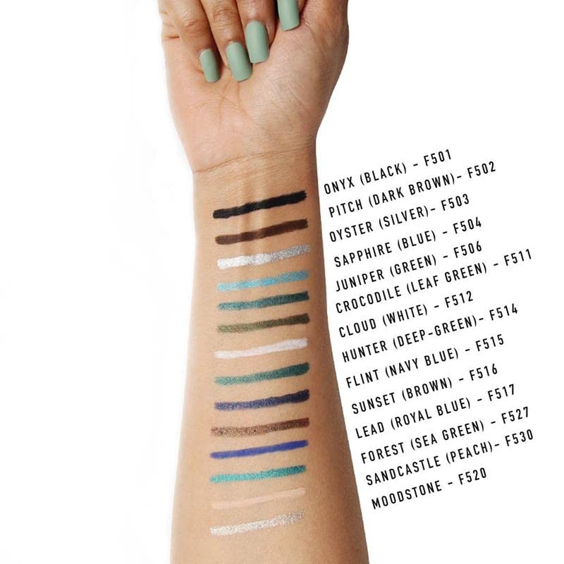 Daily Life Forever52 Waterproof Smoothening Matte Eye Pencil (Northen Lights, 1g) (Blue)