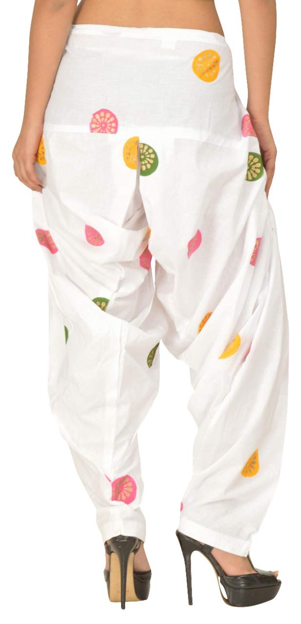 Vrnda Women's  Readymade Casual Cotton Printed Patiala and Dupatta Set (Office Wear (Free size)