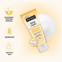 Neutrogena Deep Clean Scrub Blackhead Eliminating Daily Scrub For Face, 100g