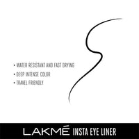 Lakmé 9 To 5 Primer + Matte Perfect Cover Liquid Foundation & Lakmé Insta Eye Liner 9ml Combo