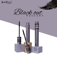 Shryoan Black Out Mascara | Long Lasting & Volume Lashes with Smudge Proof & Waterproof, Intense Black Formula (10g)