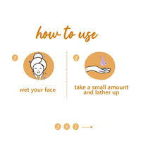 Plum Chamomile & White Tea Revival Face Wash | Mild Cleanser | For Normal, Combination Skin | 100% Vegan, Cruelty Free | 120ml