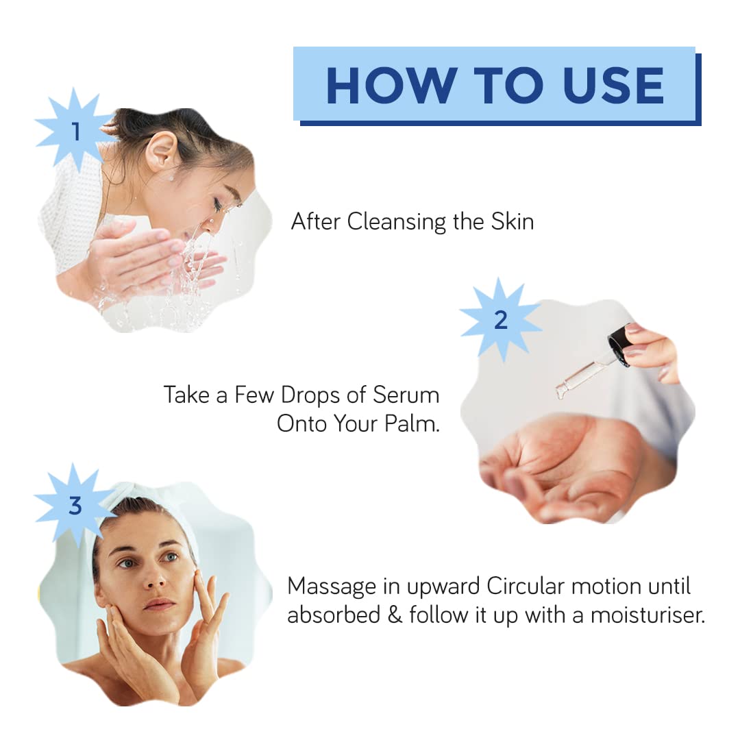 Moody 2% Hyaluronic Face Serum with Niacinamide Peptides For Dewy Hydrated & Plumped Skin With 7D Hydro Burst | Daily Hydrating Face Serum For Bouncy Skin | Paraben Free Serum for Men & Women | 20 ml