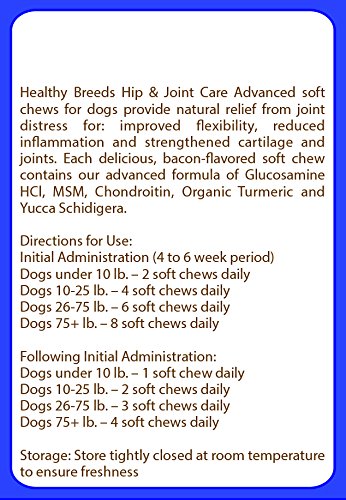 Healthy Breeds Brussels Griffon Hip and Joint Care 120 Count