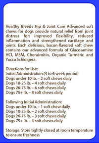 Healthy Breeds Brussels Griffon Hip and Joint Care 120 Count