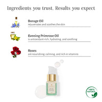 Shankara Fine Line Moisturizer With Borage Oil and Ylang Ylang - Natural Advanced Antioxidant Cream for Combination and Sensitive Skin with Ayurvedic Extracts, Anti-Aging & Deep Moisturizing - 12ml