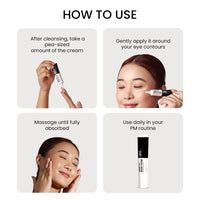 ThriveCo Anti-Ageing Under Eye Repair Cream for Dark Circles, Fine Lines, Wrinkles & Puffiness | With Retinol, Niacinamide & CollaRev for Men & Women | 15 ml