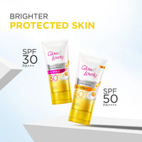 Glow and lovely Brightening Sunscreen SPF 50 | Vita C | PA ++++ |Light weight | Non sticky | No White Cast | 50g